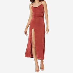 Bardot Covet Dress Rust